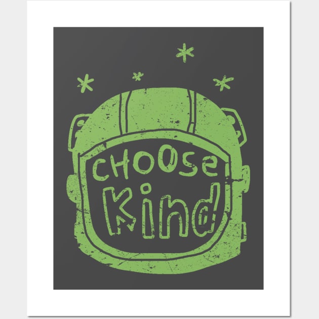 Choose kind anti-bullying Wall Art by LND4design